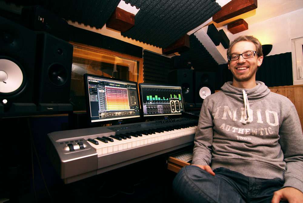 Bild von Sebastian Geisler in den Green Island Studios